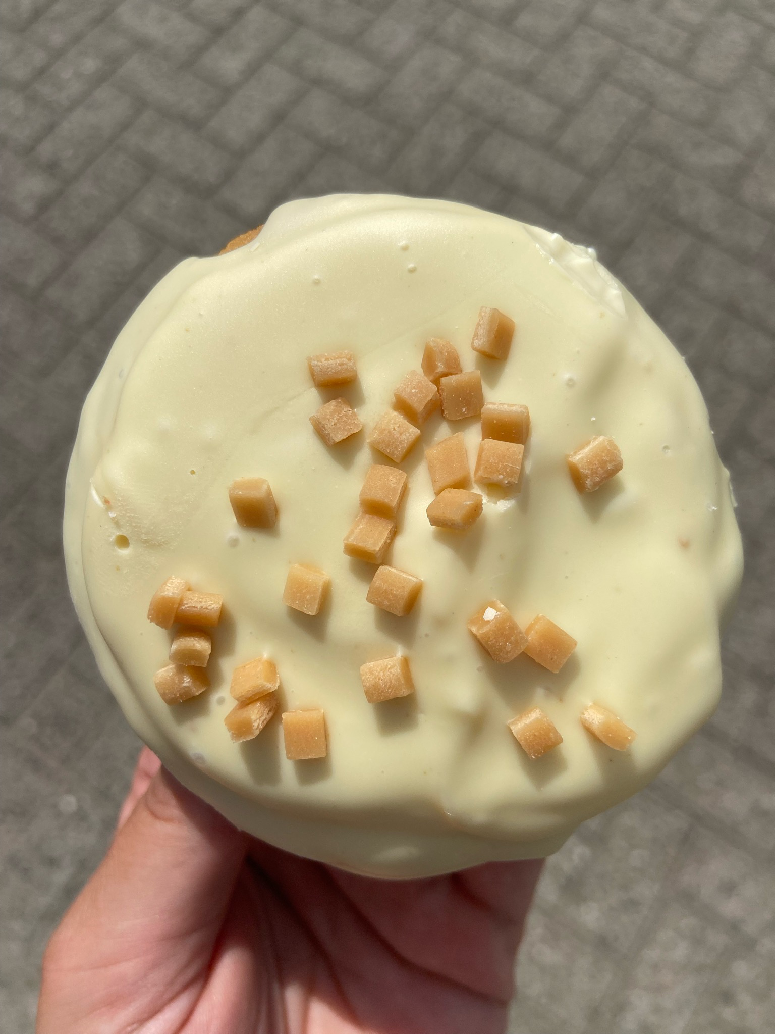 Crème brûlée snap