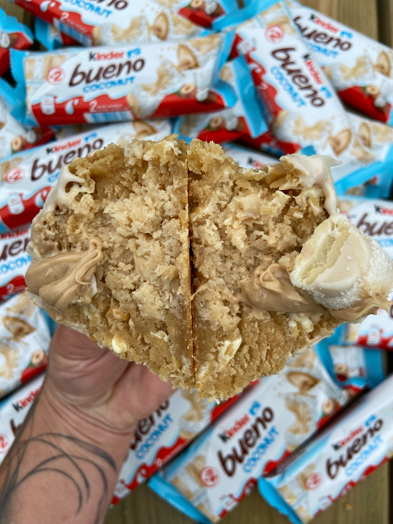 Kinder bueno coconut