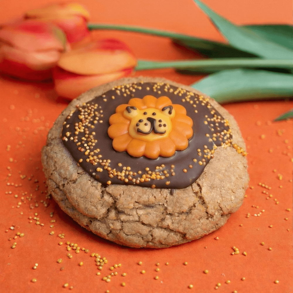 Oranje Leeuwen cookie