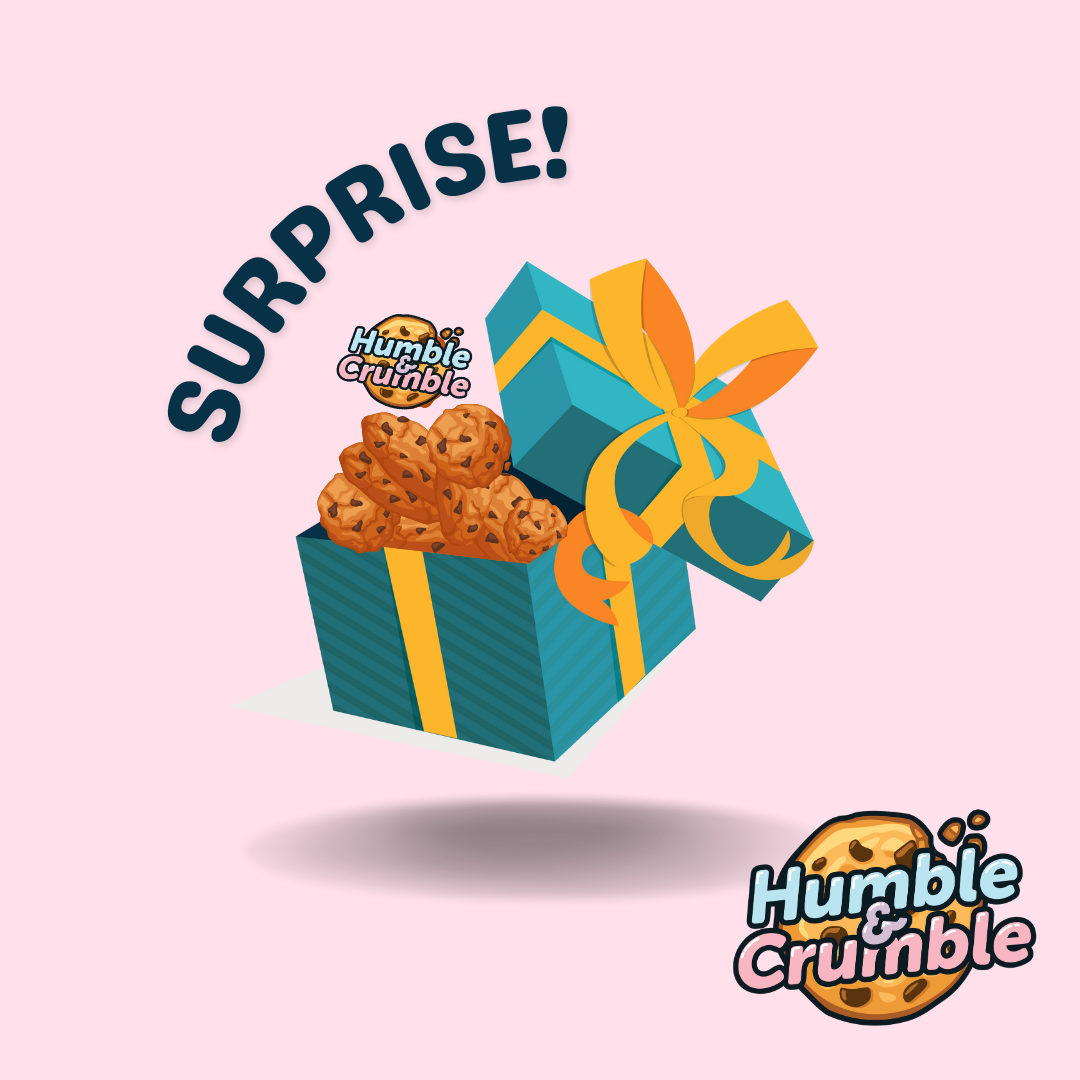 Surprise box with 5 cookies!