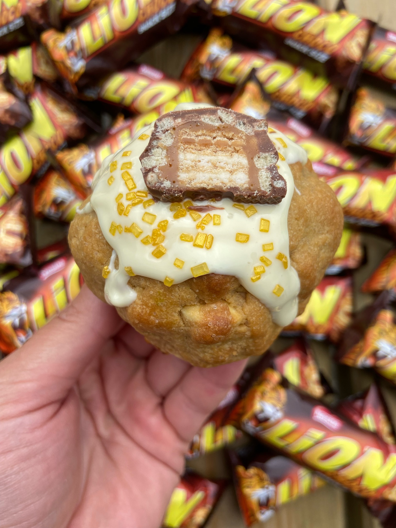 Lion cookie