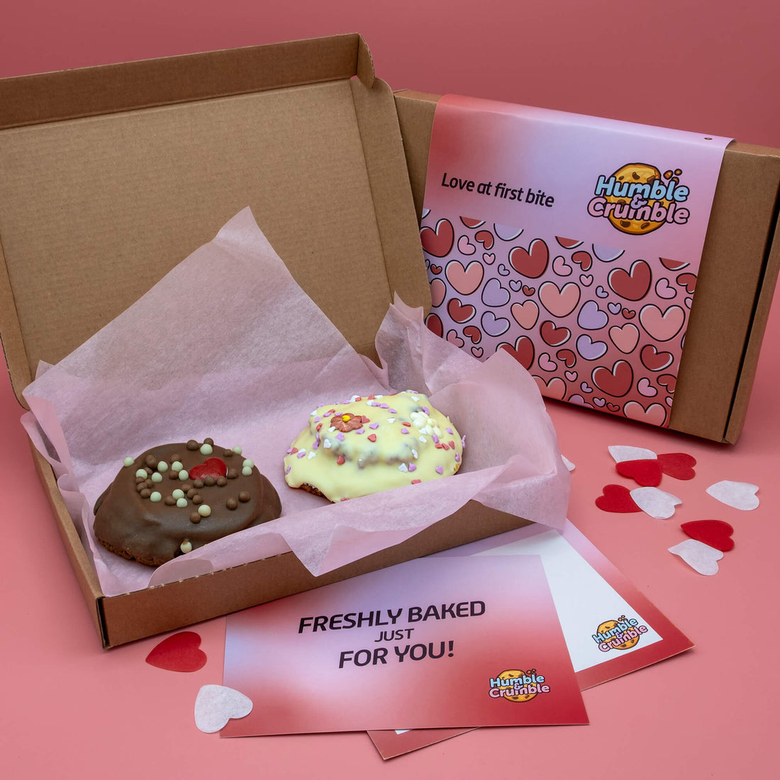Humble & Crumble brievenbus snaps Valentijn