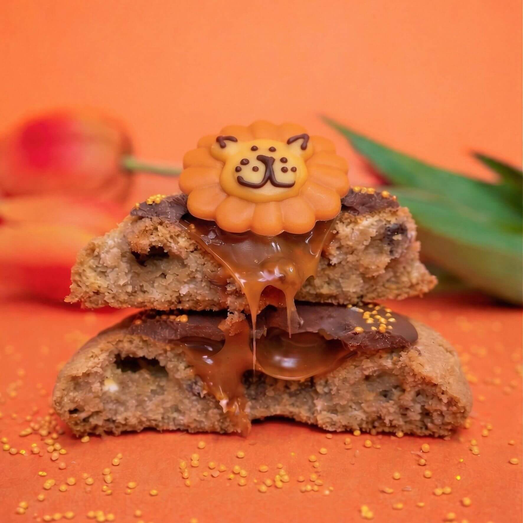 Oranje Leeuwen cookie