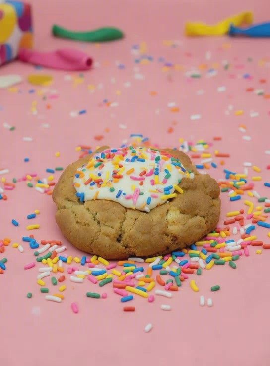 Birthday Cake Humble and Crumble cookie